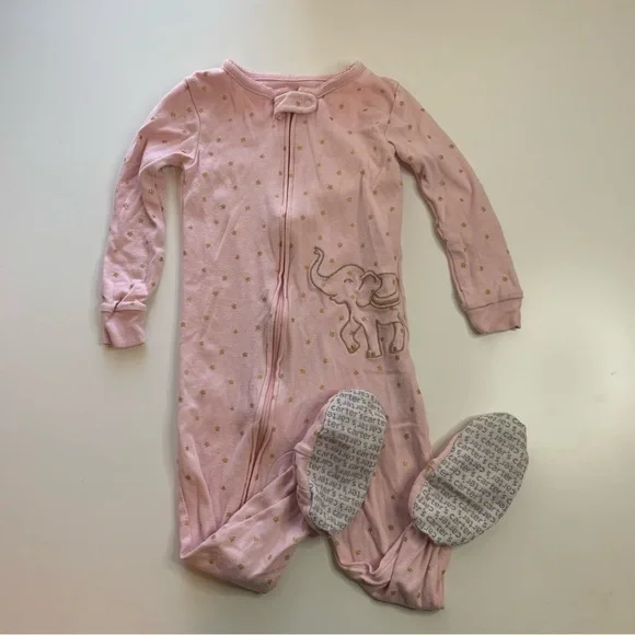 Carter's Kids Pajama Set - Pink, Orange, and Purple - Picture 6 of 13